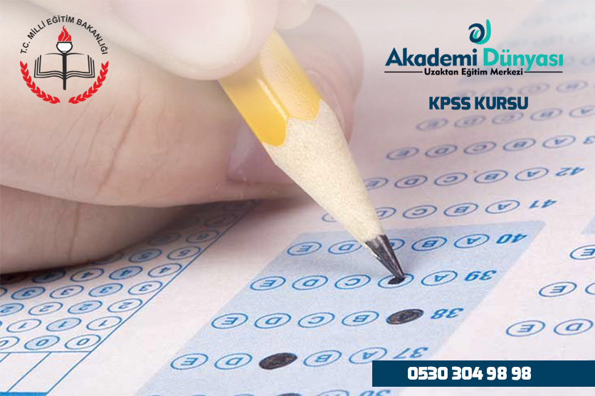 Çanakkale KPSS Kursları - 0 530 304 98 98